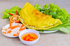 Bánh xèo nhân tôm thịt 